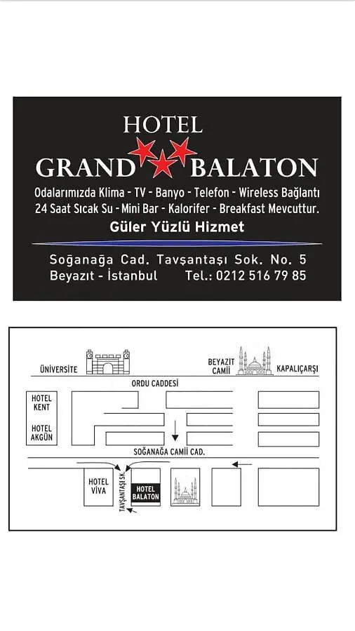 Hotel Grand Balaton contacts